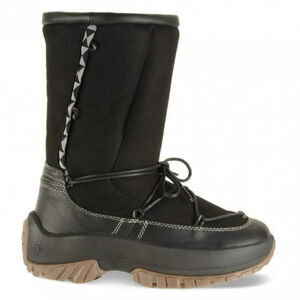 New ULU Women's Crow Shearling Black Boots